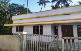 4 cent  Plot 980 SQF 2 BHK New House For Sale at Vallachira,Thrissur    