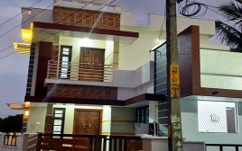 4.5  cent Plot & 1800 SQF 4 BHK House For Sale Near Viyyur, Thrissur   